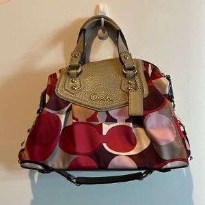 Colorful Coach Satchel